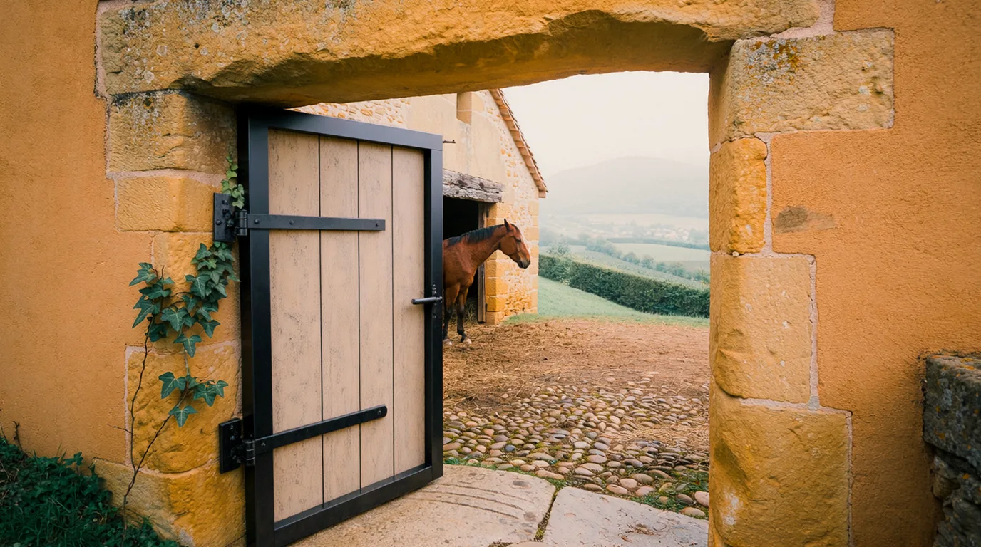 Entrée, Berry Stables, centre équestre à Penol